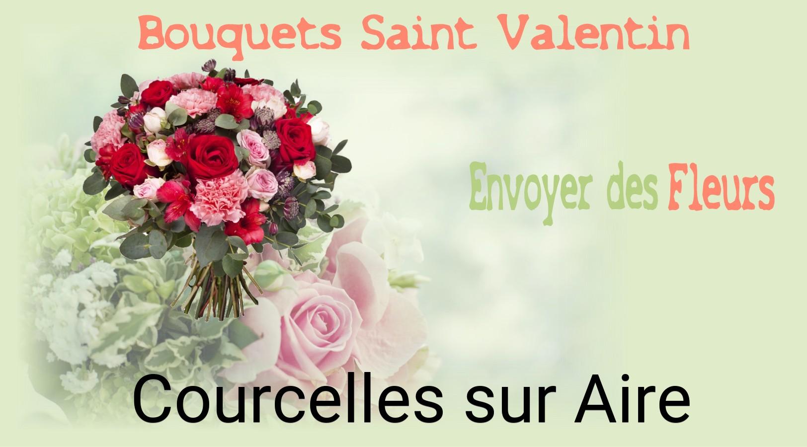 Roses de Saint-Valentin livrées à Courcelles-sur-Aire
